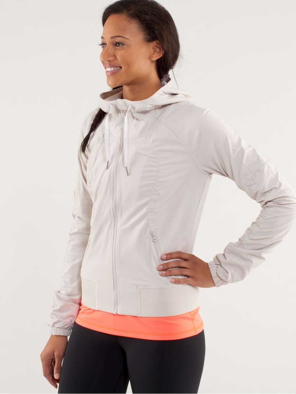 Lululemon Street To Studio Jacket-
Dune